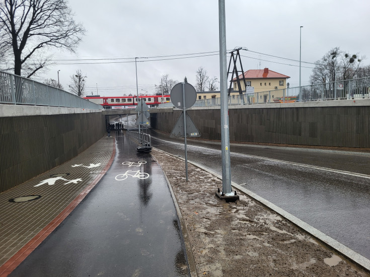 nowy tunel, nowa infrastruktura, Kobylnica