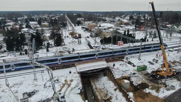 prace budowlane, nowy wiadukt, nowa infrastruktura, Gałków