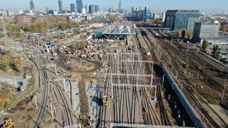 Warszawa Zachodnia, linia średnicowa, warszawska linia średnicowa, przebudowa peronu, Budimex