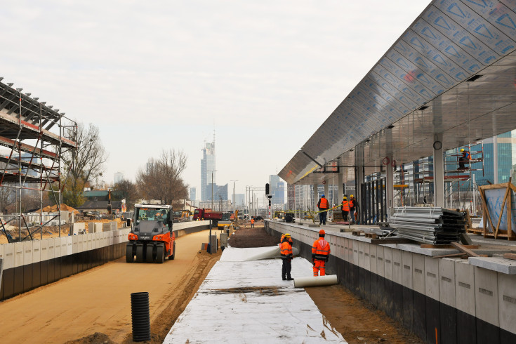 stacja, Warszawa Zachodnia, linia średnicowa, warszawska linia średnicowa, przebudowa peronu, Budimex