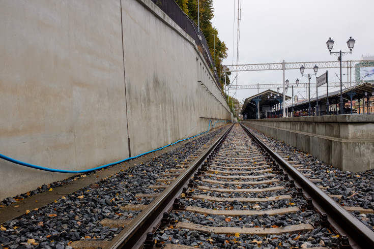 przejście podziemne, Gdańsk Główny, nowe schody ruchome