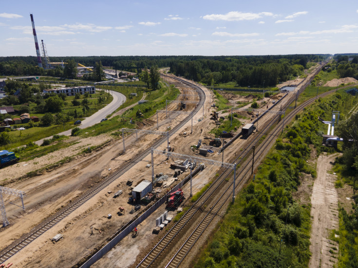 E75, Rail Baltica, CEF, Białystok Zielone Wzgórza