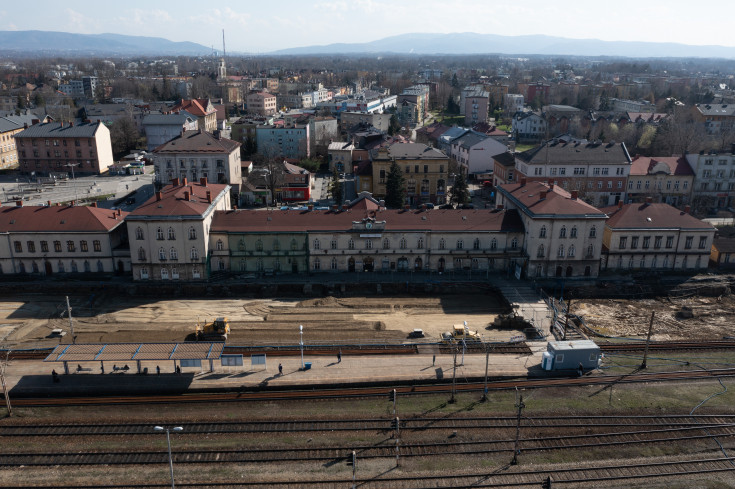 CEF, śląskie, modernizacja stacji, maszyna, Czechowice-Dziedzice, nowy  most, Zabrzeg, Goczałkowice-Zdrój