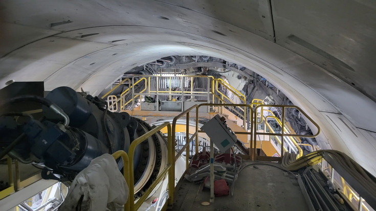 LK104, TBM, wizyta techniczna, drążenie tunelu kolejowego, www.podleze-piekielko.pl, Europejskie Dni Bezpieczeństwa Kolejowego