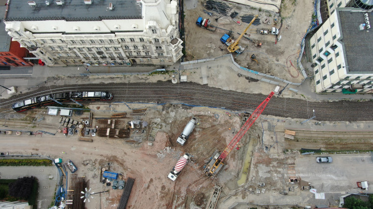 Łódź Żabieniec, Łódź Fabryczna, Łódź Kaliska, alomeracja łódzka, budowa tunelu