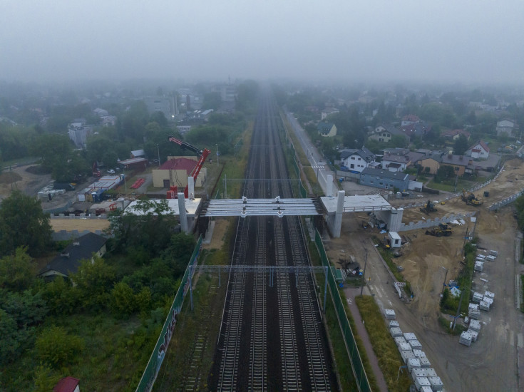 Pruszków, wiadukt kolejowy, nowa infrastruktura