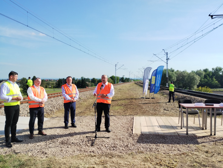 Kraków, Merchel Ireneusz, Adamczyk Andrzej, briefing prasowy, Program  Przystankowy