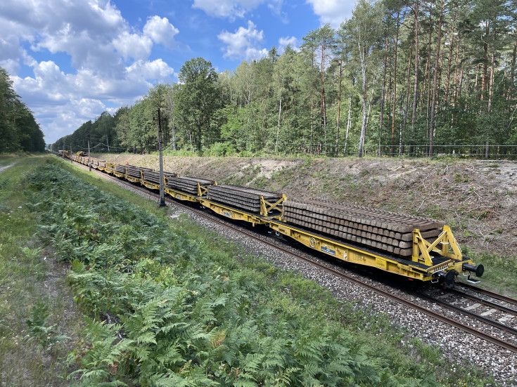 Radzice, Tomaszów Mazowiecki, PUN, maszyna, LK22, prace utrzymaniowe