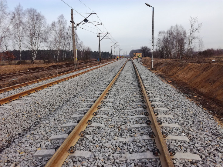 Węglówka, przewóz towarów, Wyczerpy, Chorzew Siemkowice, projektuj i buduj, LK146, modernizacja przejazdu, wymiana toru