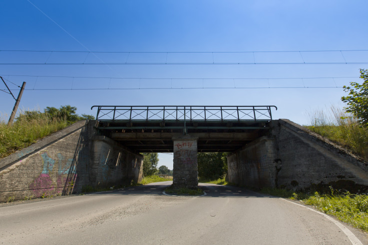 wiadukt, Trzebinia, wiadukt kolejowy, Oświęcim, LK93, Czechowice-Dziedzice, Kaniów, Ludowa