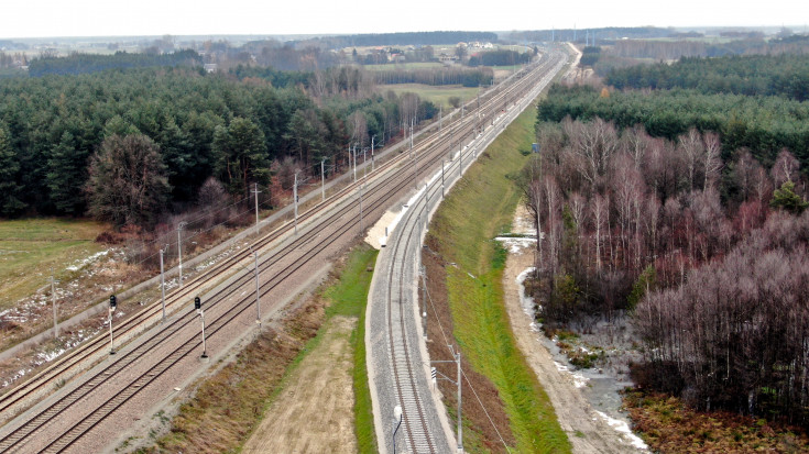 łącznica, Czarnca, Włoszczowa Północ, LK582, nowy tor