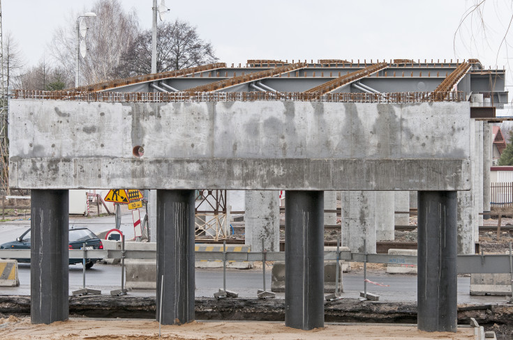 wiadukt, modernizacja, skrzyżowanie bezkolizyjne, LK1, Jaktorów, inwestycja