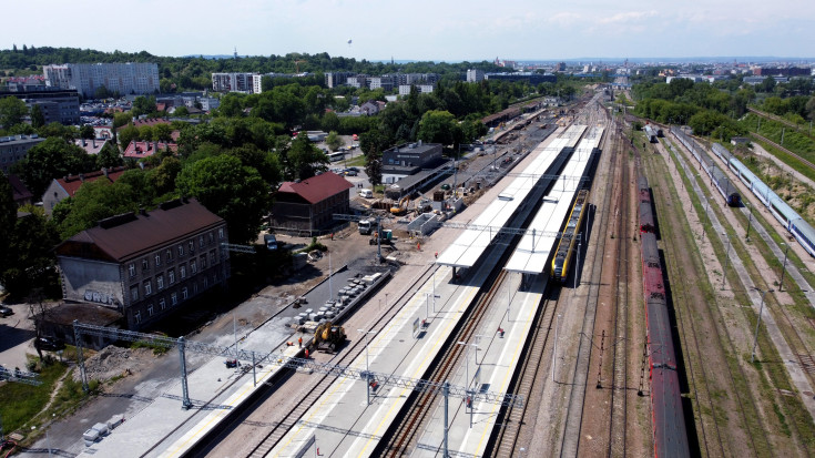 stacja, E30, Kraków Płaszów, nowa infrastruktura, www.krakow-rudzice.pl, drugi tor