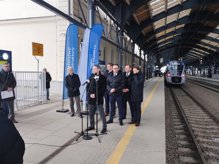 E75, Rail Baltica, Białystok, Ełk, przetarg, briefing prasowy, Klimczak Dariusz