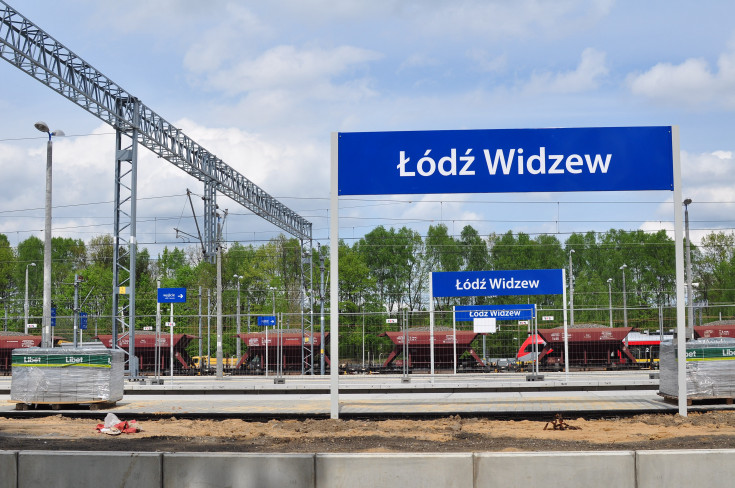 peron, modernizacja, stacja, Łódź, Łódź Widzew, tor