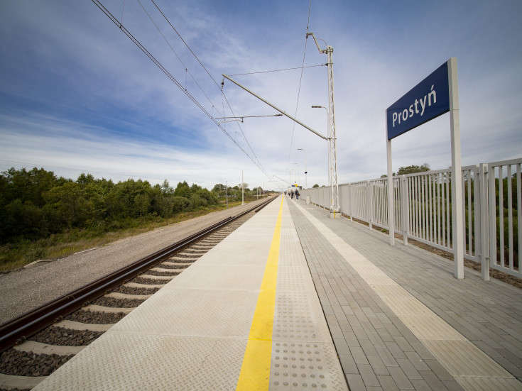 Sadowne, Rail Baltica, CEF, Czyżew, Prostyń