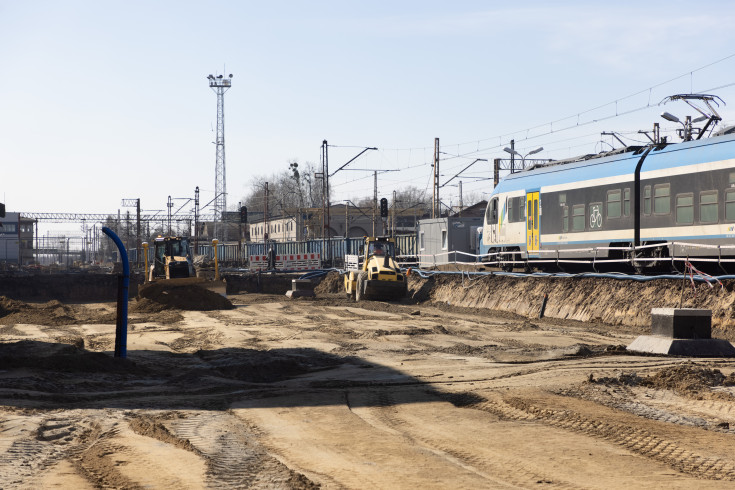 CEF, śląskie, modernizacja stacji, maszyna, Czechowice-Dziedzice, nowy  most, Zabrzeg, Goczałkowice-Zdrój