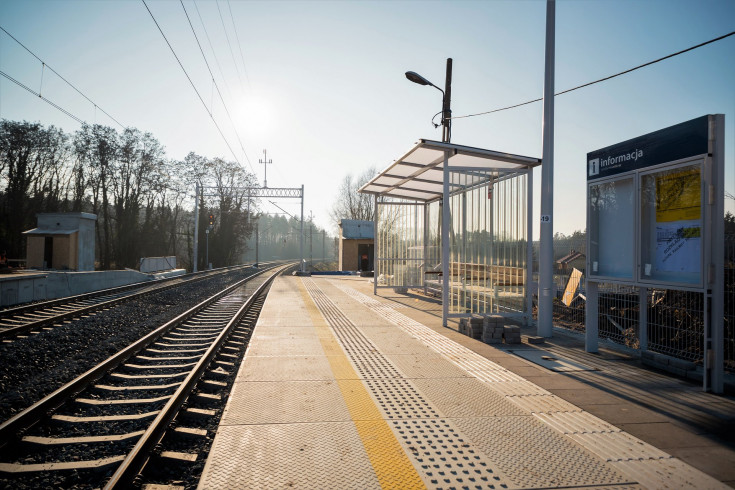 nowy przystanek, Koźlice, nowa infrastruktura pasażerska, nowy tor, Legnicko-Głogowski Okręg Miedziowy