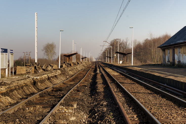 Trzebinia, Oświęcim, LK93, Czechowice-Dziedzice, przebudowany przystanek, Dankowice