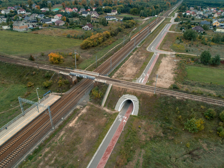 Sadowne, E75, Rail Baltica, CEF, Czyżew, nowe przejście podziemne, Jasienica