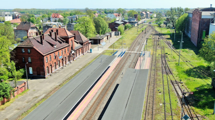 stacja, LK207, tor, Chełmża, nowa infrastruktura pasażerska