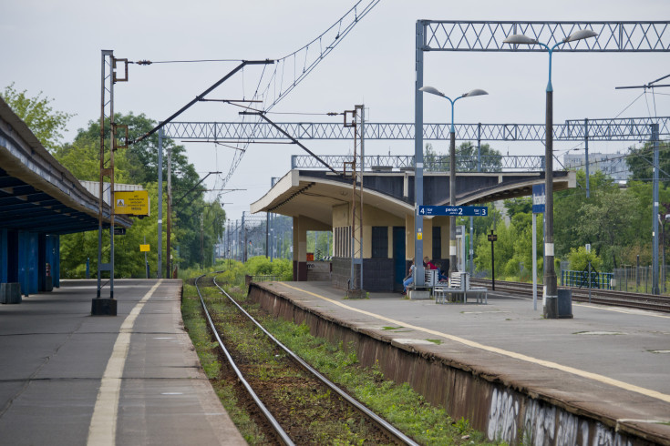 peron, CEF, Łącząc Europę, LK447, tor, przed modernizacją, Warszawa Ursus, przystanek, inwestycja