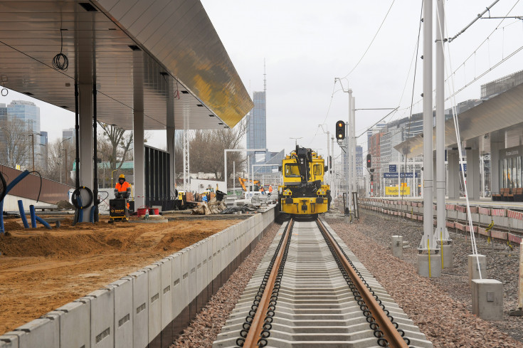 Warszawa Zachodnia, linia średnicowa, warszawska linia średnicowa, Budimex, WWK, nowy peron