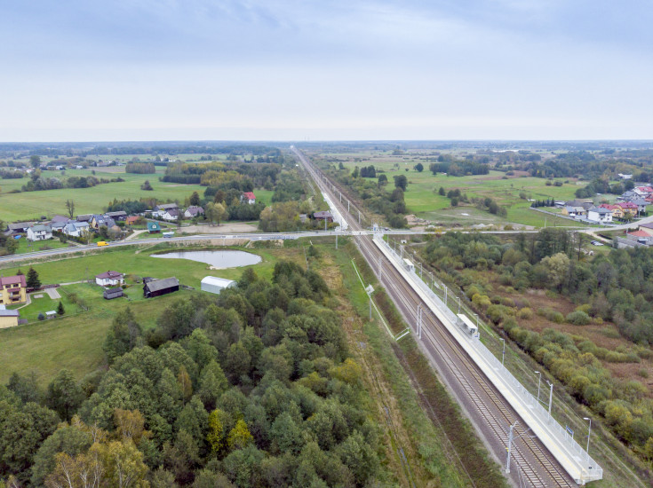 E75, Rail Baltica, CEF, nowy przystanek, Prostyń