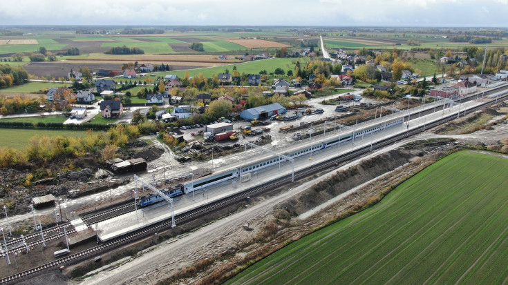 E75, Rail Baltica, Czyżew, prace na stacji kolejowej