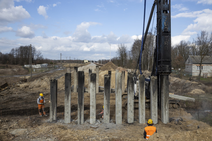 Warszawa, Radom, LK8, Strzyżyna, nowa infrastruktura pasażerska, przystanek