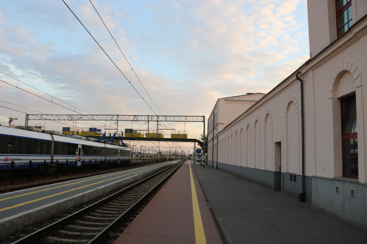 dworzec, modernizacja, E75, Rail Baltica, Białystok, CEF, inwestycja