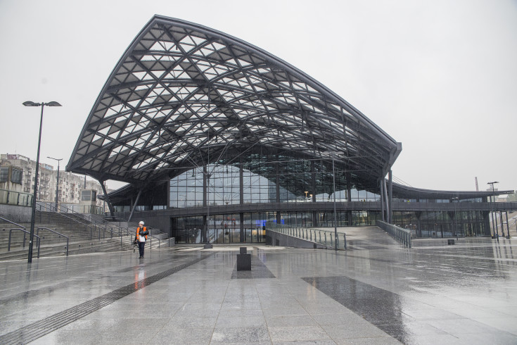 dworzec, pasażer, Łódź, Łódź Fabryczna