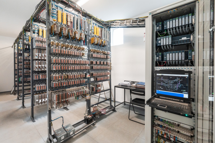 nastawnia, SRK, Hajnówka, KPO, urządzenie