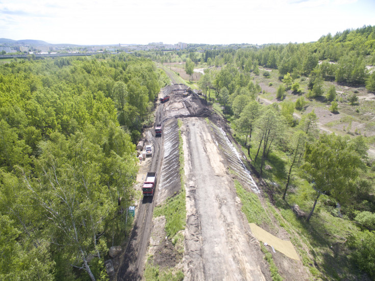 Trzebinia, Oświęcim, LK93, Czechowice-Dziedzice, prace na linii