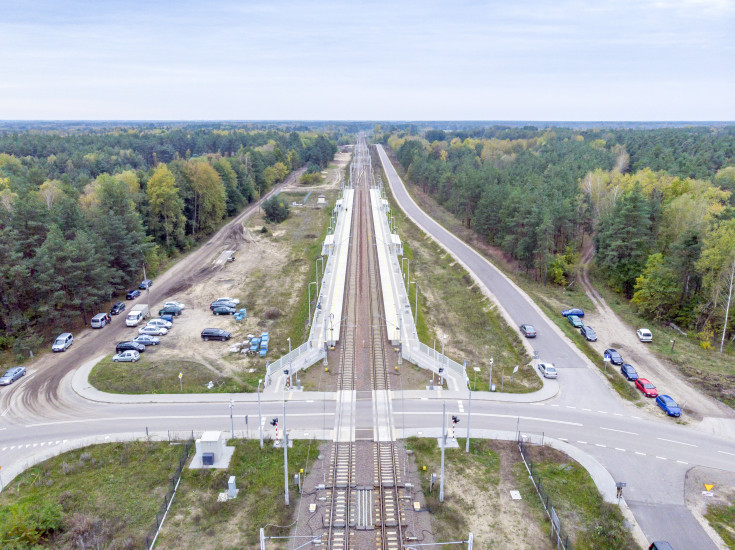 E75, Rail Baltica, CEF, nowy przystanek, Sadowne Węgrowskie