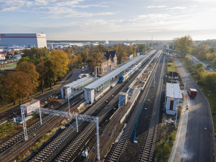 CEF, Wronki, infrastruktura kolejowa