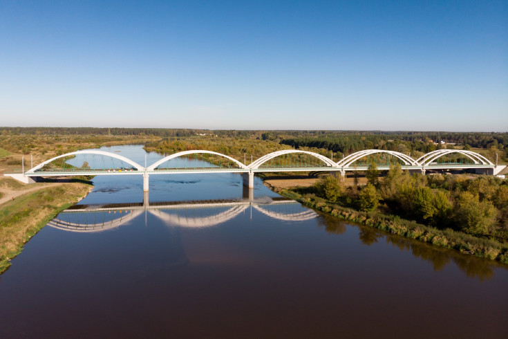 Sadowne, E75, Rail Baltica, CEF, Czyżew, most kolejowy, most na Bugu