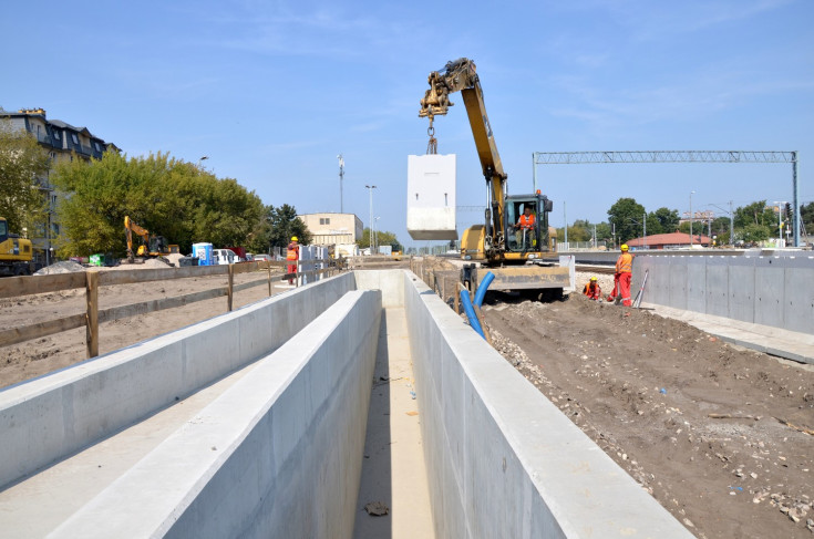 modernizacja, LK7, Otwock, tunel, nowy wiadukt, ruch pociągów, nowa stacja