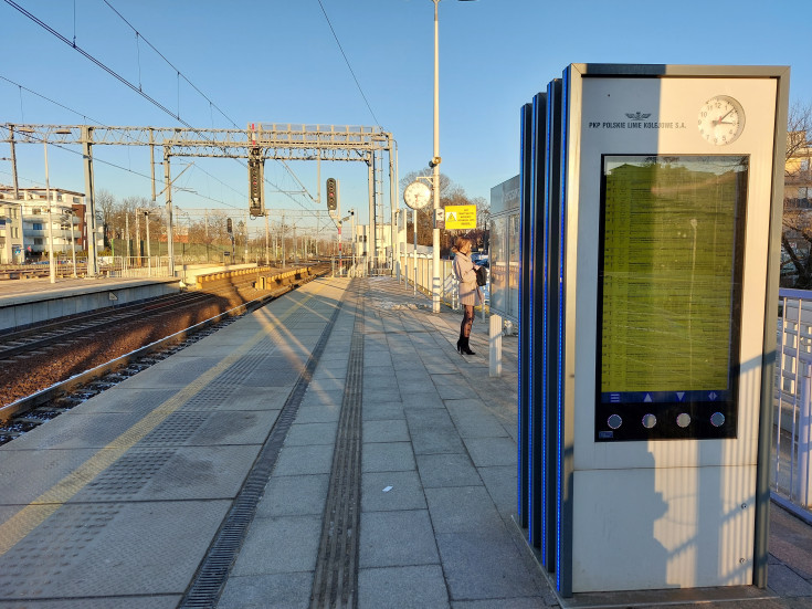 Warszawa Włochy, infokiosk