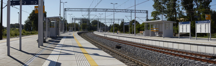 LK1, Wiedenka, Częstochowa Raków, nowa infrastruktura pasażerska, nowy tor