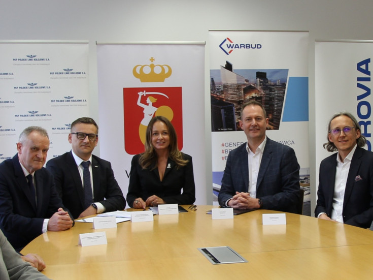 podpisanie umowy, budowa tunelu, Warszawa Wesoła, Praskiego Pułku