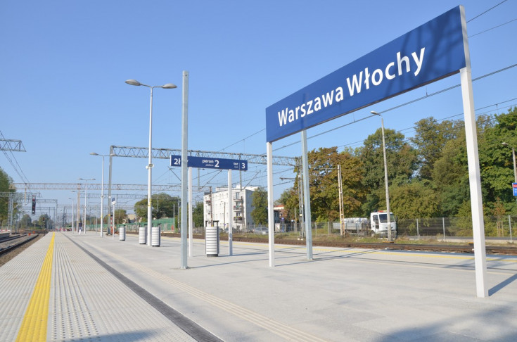 modernizacja, LK447, Warszawa Włochy, nowy przystanek