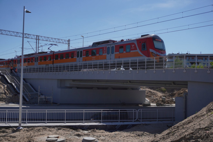 Ełk, pociąg, nowy przejazd, nowa infrastruktura, nowe skrzyżowanie bezkolizyjne