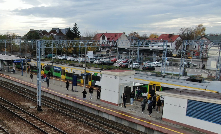 pasażer, peron, stacja, Legionowo, nowa winda, nowa infrastruktura