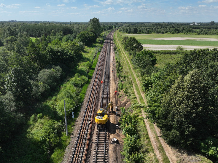 tor, prace torowe, nowa infrastruktura, Sierakowice