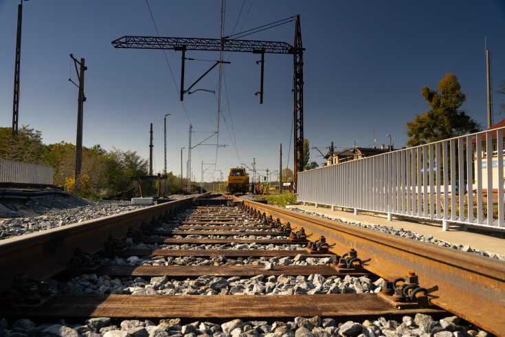 tor, prace budowlane, Toszek Północ, Rudziniec Gliwicki, Stare Koźle, transport towarowy, maszyna