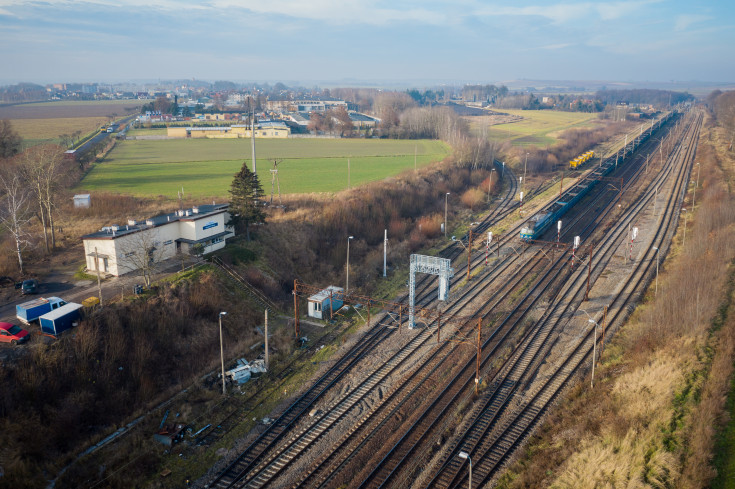 stacja, POIiŚ 2014-2020, Toszek Północ, Rudziniec Gliwicki