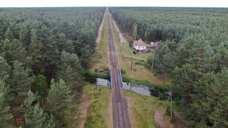 Kościerzyna, LK201, widok z lotu ptaka, Lipowa Tucholska
