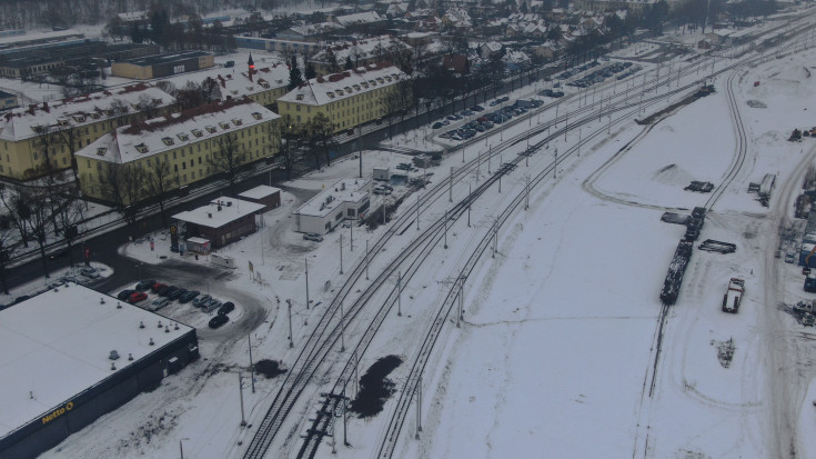 nowa nastawnia, nowa infrastruktura, Szczecin Podjuchy, nowy układ torowy