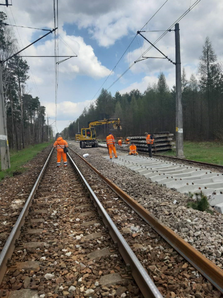 elektryfikacja, Lublin, LK68, Nowa Sarzyna, nowy tor, nowa infrastruktura, Leżajsk